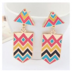 Pair Of Exquisite Multi-co..